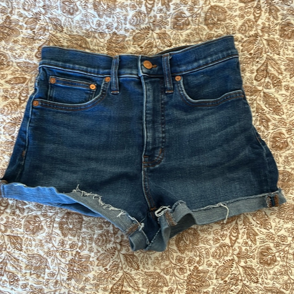 Madewell, High rise denim short, size 27